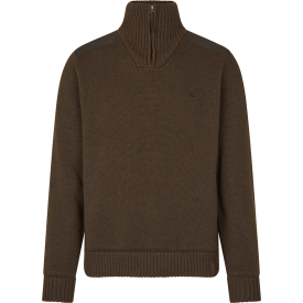 Sweter SEELAND Haze Windbreaker Knit - Dark Brown (40313100700)
